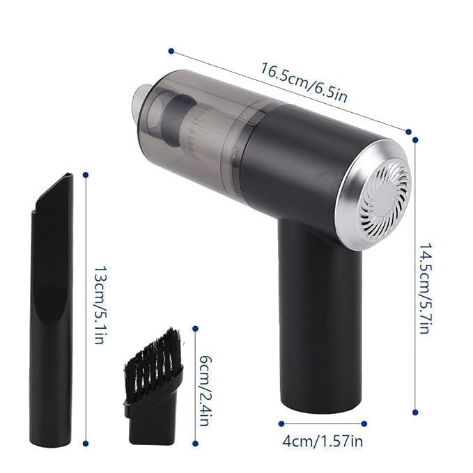 3-IN-1 Portable Car Vacuum Cleaner with Blower 🚗💨
