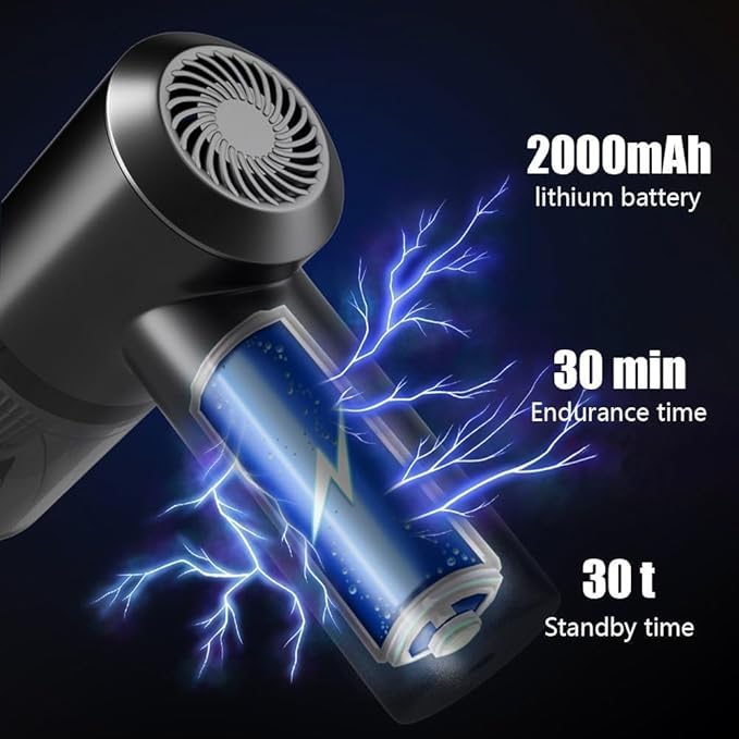 3-IN-1 Portable Car Vacuum Cleaner with Blower 🚗💨