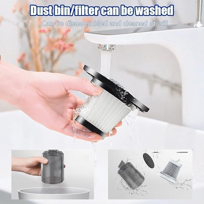 3-IN-1 Portable Car Vacuum Cleaner with Blower 🚗💨