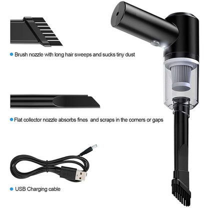 3-IN-1 Portable Car Vacuum Cleaner with Blower 🚗💨