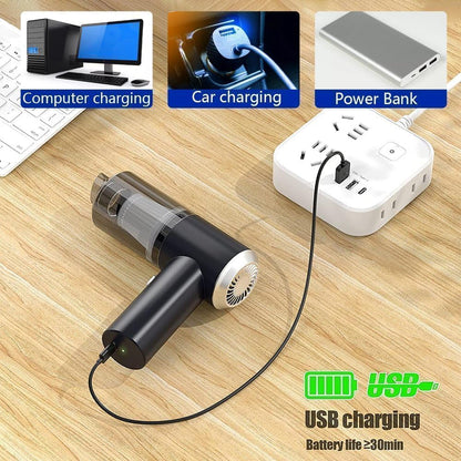 3-IN-1 Portable Car Vacuum Cleaner with Blower 🚗💨